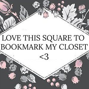 Bookmark my Closet! <3